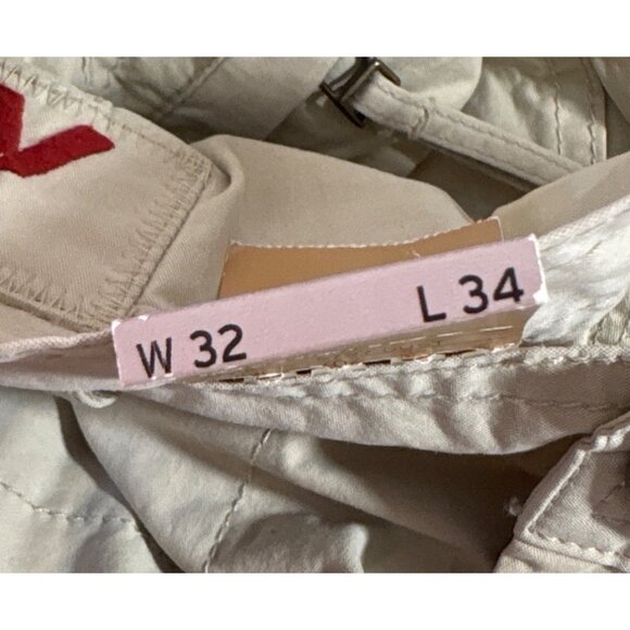 Mens Alberto Popeline Casual Cotton Pants W32 L34 Beige Dust Slim Fit Lightweigh - Picture 10 of 12